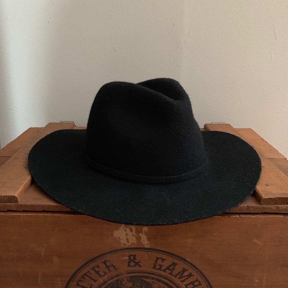 J. Crew Black Wool Hat